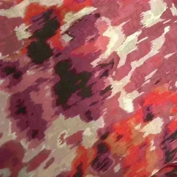 Ann Taylor Loft Sleeveless Tank Purple, Pink & White Women’s Size M 100% Cotton - Picture 11 of 13